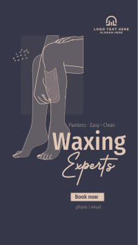 Waxing Experts Facebook Story Design