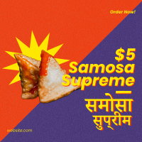 Samosa Supreme Instagram post Image Preview