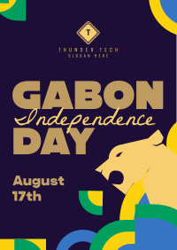 Gabon National Day Poster Image Preview