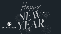 New Year Welcome Facebook Event Cover Design