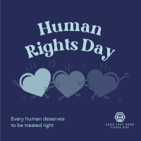 Human Rights Day Instagram Post Design