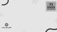 Christmas Box Countdown Zoom Background Design