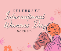 Celebrate Women's Day Facebook Post Design