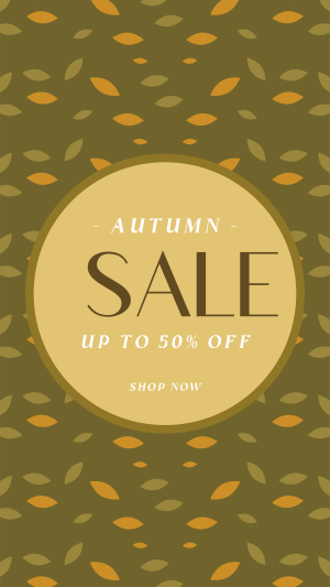 Autumn Flash Sale Facebook story Image Preview