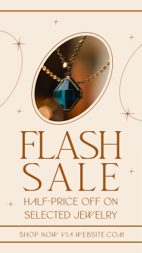 Jewelry Flash Sale TikTok video Image Preview