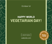 Vegetarian Day Facebook post Image Preview