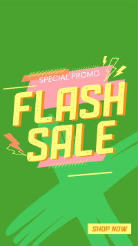 Flash Sale Promo Instagram reel Image Preview