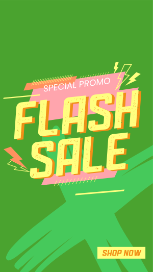 Flash Sale Promo Instagram Reel Image Preview