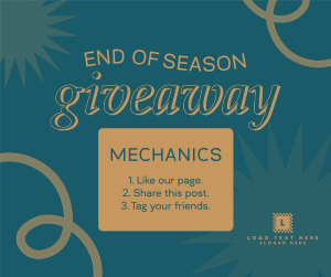 End of Season Giveaway Facebook post Image Preview