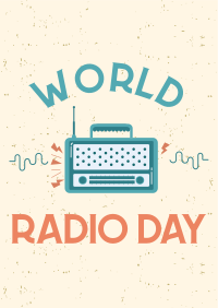Simple Radio Day Poster Image Preview