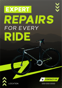 Bicycle Repair Lightning Poster Image Preview