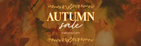 Special Autumn Sale  Twitter Header Design
