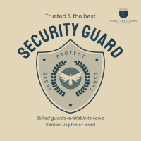 Guard Seal Instagram Post Design