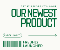 Minimalist Newest Product Facebook Post Preview