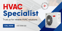 HVAC Specialist Twitter Post Design