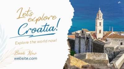 Beautiful Places In Croatia Facebook event cover Image Preview