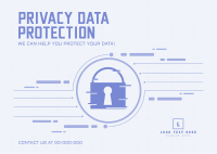 Privacy Data Postcard Image Preview