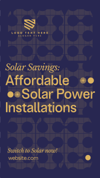 Solar Power Installations Instagram Reel Preview