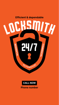 Shield Locksmith Facebook Story Image Preview