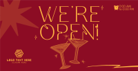 Sparkly Bar Opening Facebook ad Image Preview