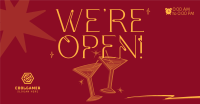 Sparkly Bar Opening Facebook ad Image Preview