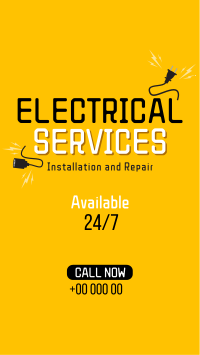 Electrical Service TikTok video Image Preview