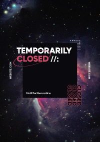Temporarily Closed Poster Image Preview