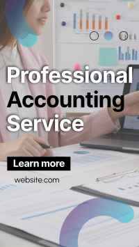 Professional Accounting Service Facebook story Image Preview