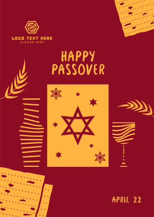 Passover Day Haggadah Flyer Image Preview