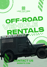 Off-road Vehicle Rentals Poster Preview