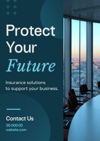 Protect Your Future Poster Design