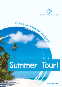 Summer Tour Poster Design
