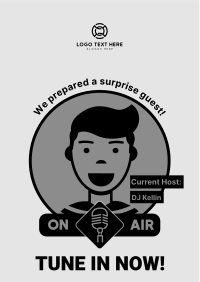 Tune in Now Flyer Image Preview