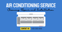 Air Conditioning Service Facebook Ad Design
