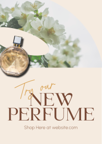 New Perfume Launch Flyer Design