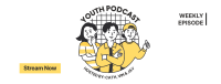 Youth Podcast Facebook cover Image Preview
