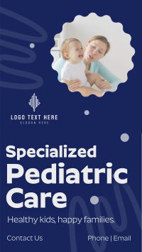 Pediatric Care TikTok Video Design