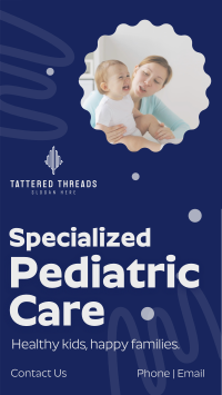 Pediatric Care TikTok Video Image Preview