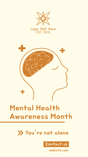 Mental Health Awareness Instagram story