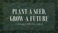 Plant Seed Grow Future Earth Animation Image Preview