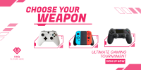 Choose your weapon Twitter Post Image Preview