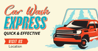 Vintage Auto Car Wash Facebook ad Image Preview