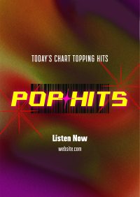 Pop Music Hits Poster Image Preview