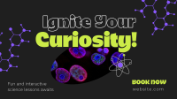 Science Tutor Facebook Event Cover Design