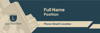 Building Footer Email Signature
