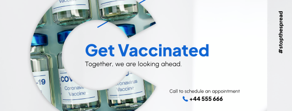 Full Vaccine Facebook Cover Design Image Preview
