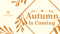 Autumn Season Facebook event cover Image Preview