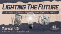 Modern Brutalist Electrical Services Animation Preview