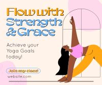Yoga Flow Instructor Facebook post Image Preview