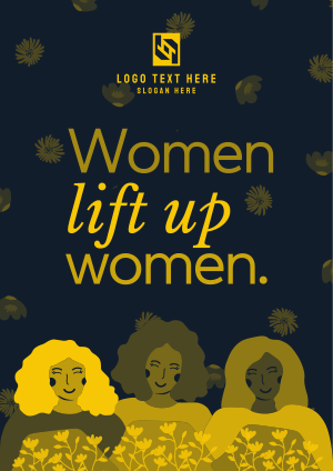 Women Lift Women Flyer Image Preview
